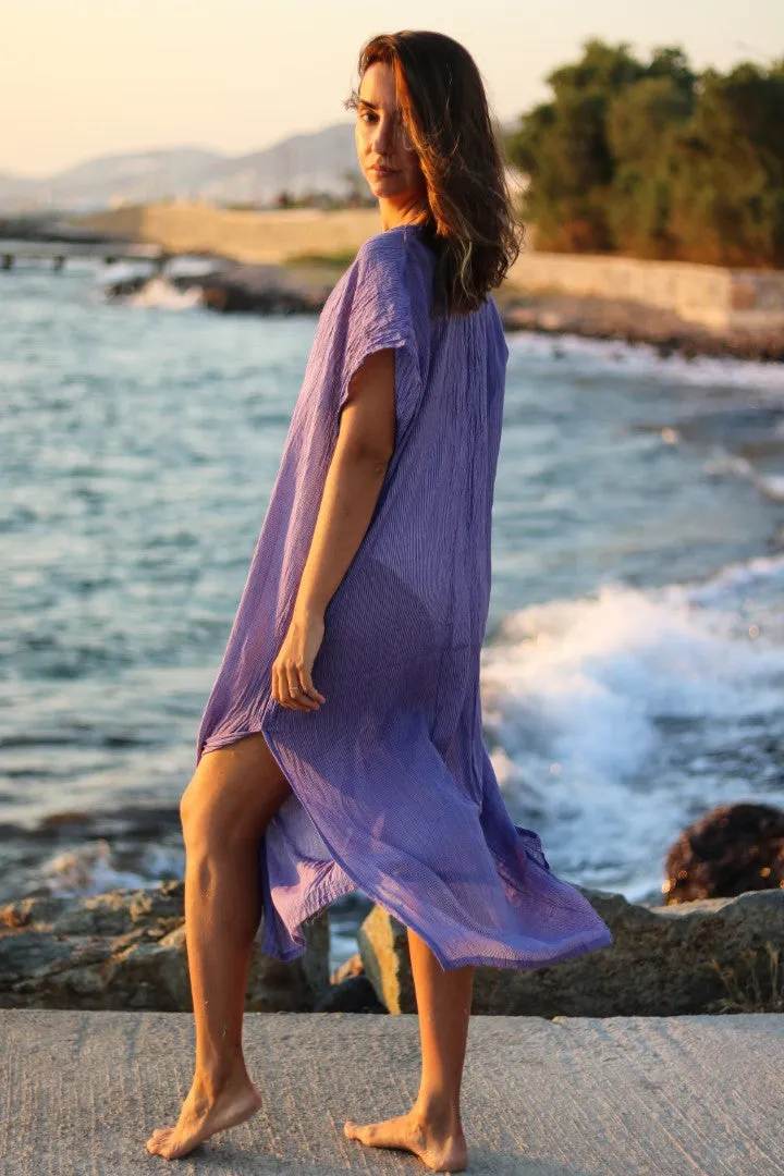 Purple Beach Dress