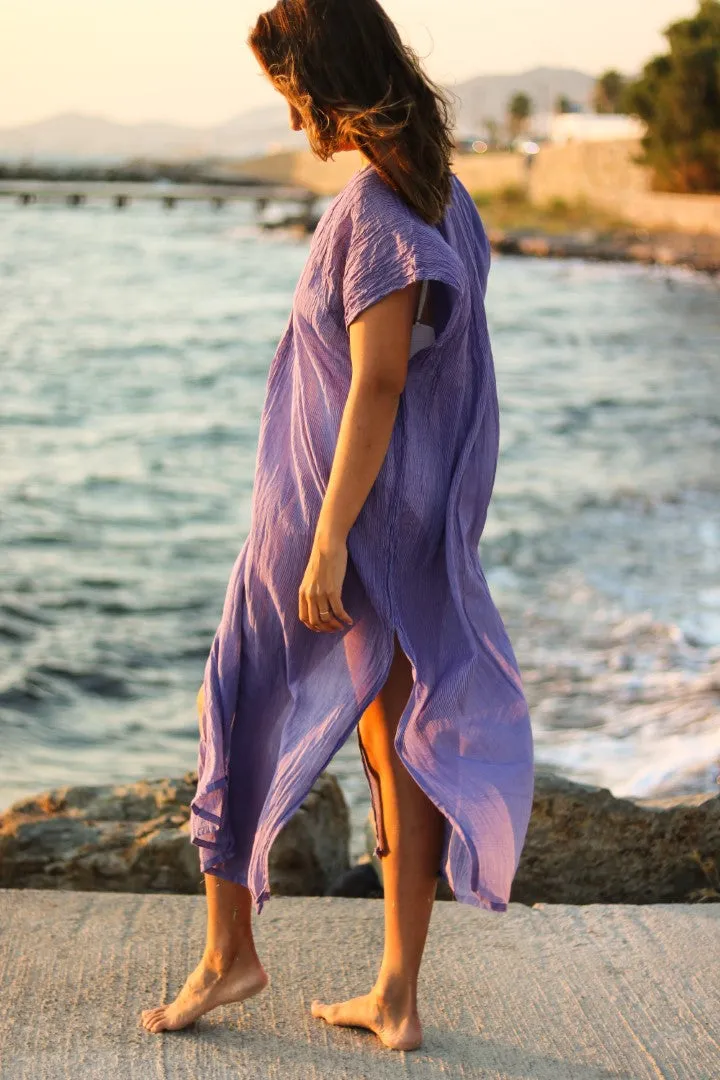 Purple Beach Dress