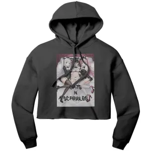 Purrs & Pillowtalk Cropped Hoodie