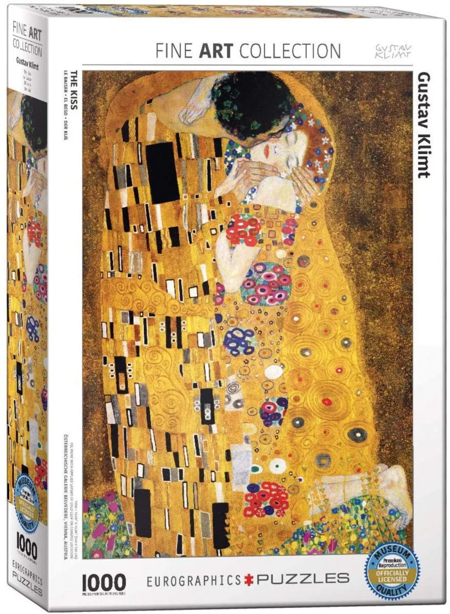 Puzzle Eurographics - 1000 p - Le Baiser-Klimt