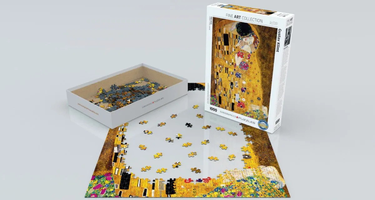 Puzzle Eurographics - 1000 p - Le Baiser-Klimt