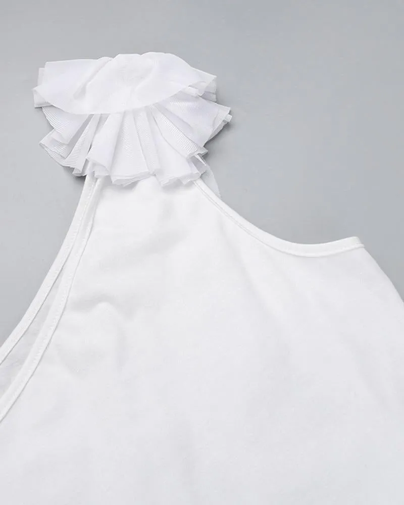 Pyrevalor One Shoulder Mini Dress