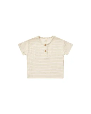 Quincy Mae henry top || lemon stripe