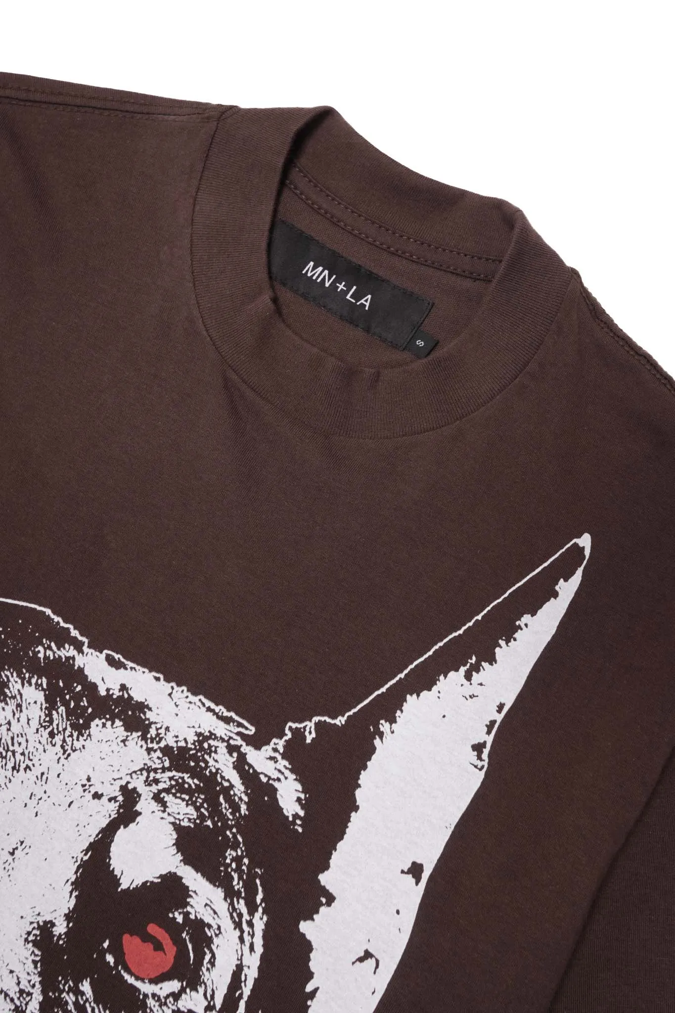 "HELL HOUND" TEE IN WOOD