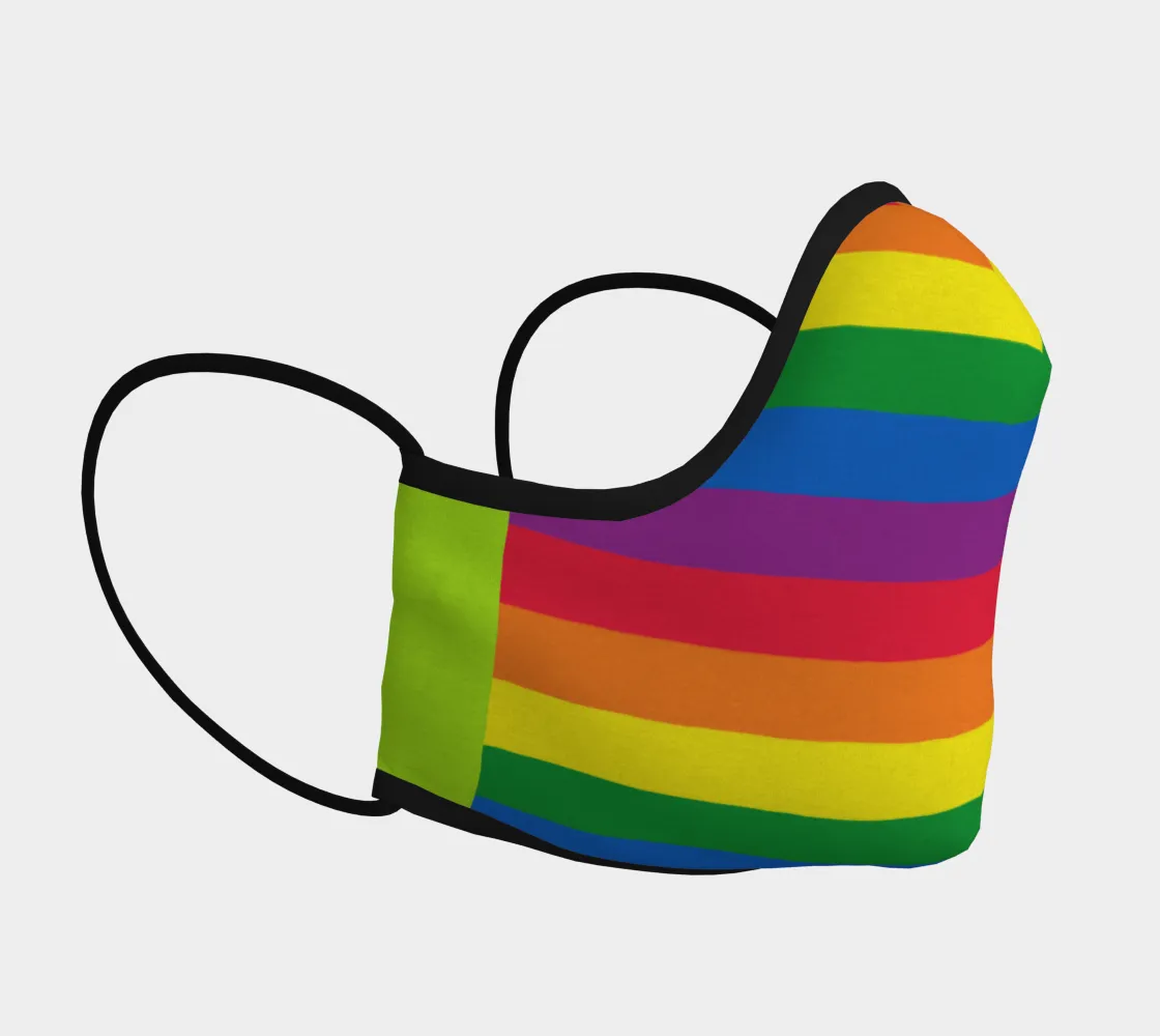 Rainbow Pride Face Mask