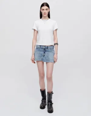 Re/Done HANES CLASSIC TEE Optic White