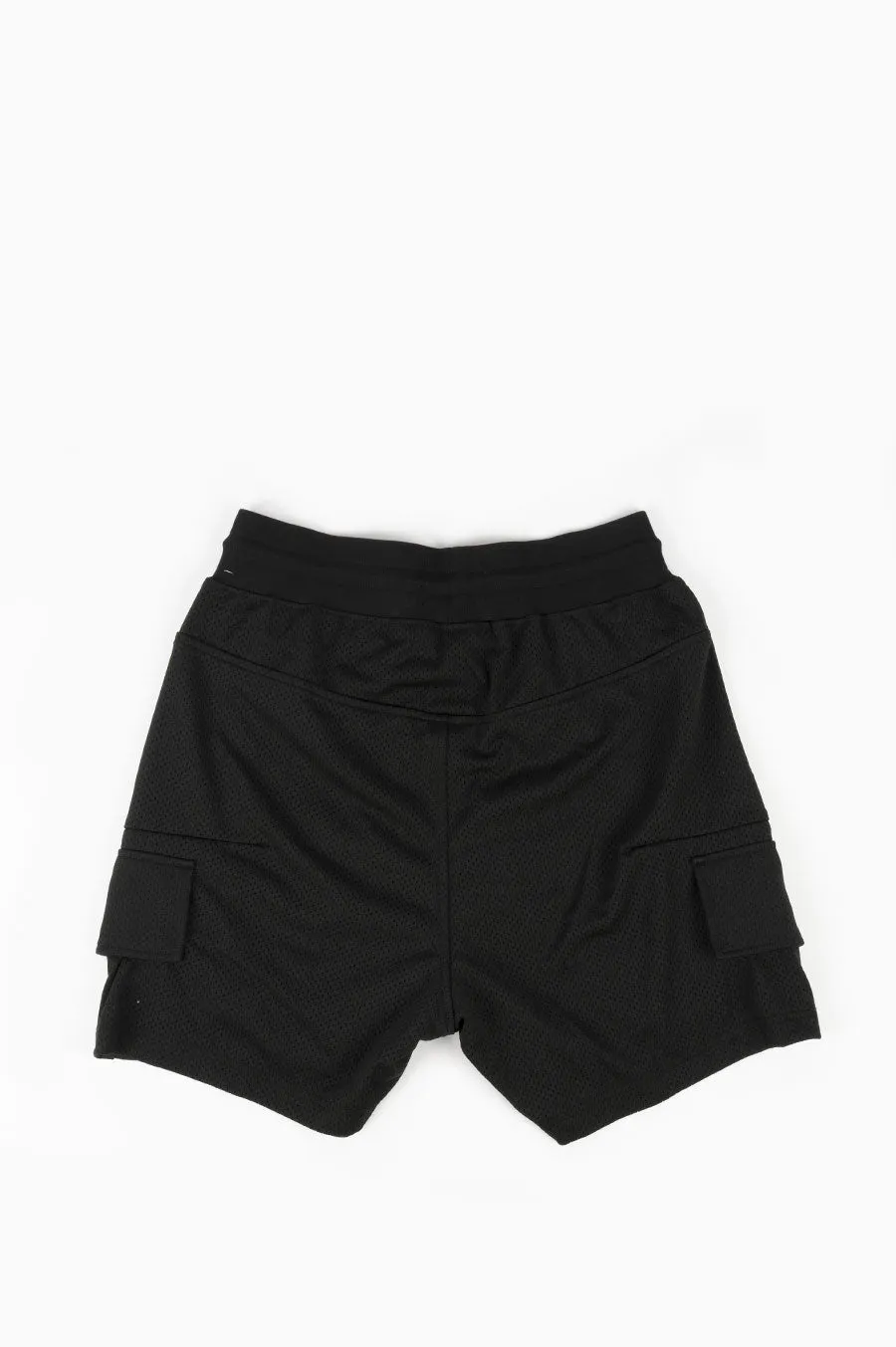 REIGNING CHAMP S04 MESH CARGO SHORT BLACK