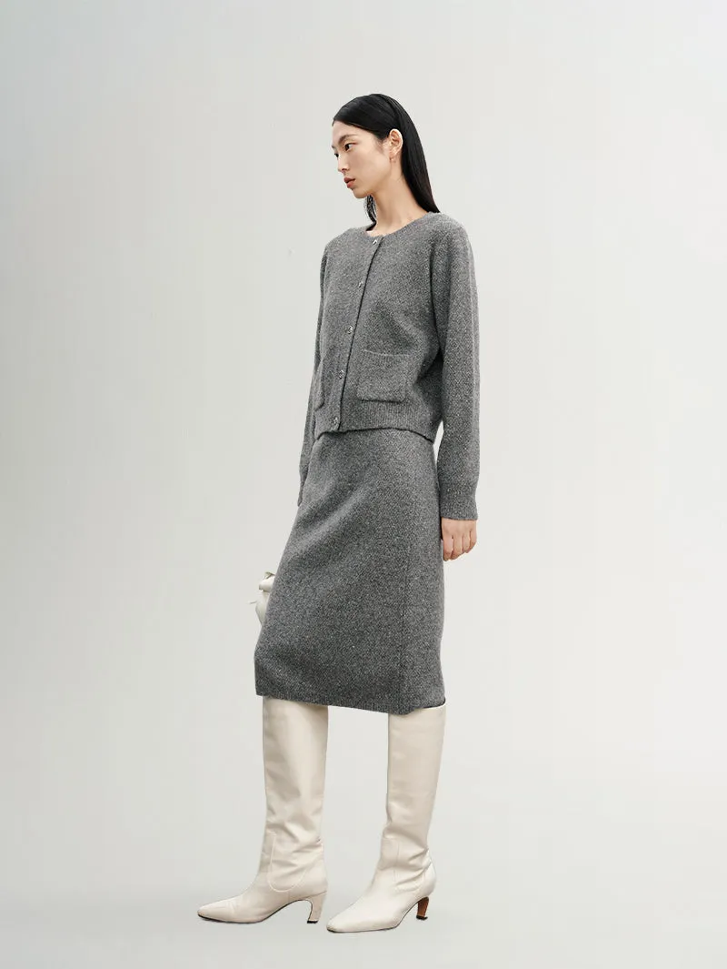 Relaxed Fit Short Cardigan
