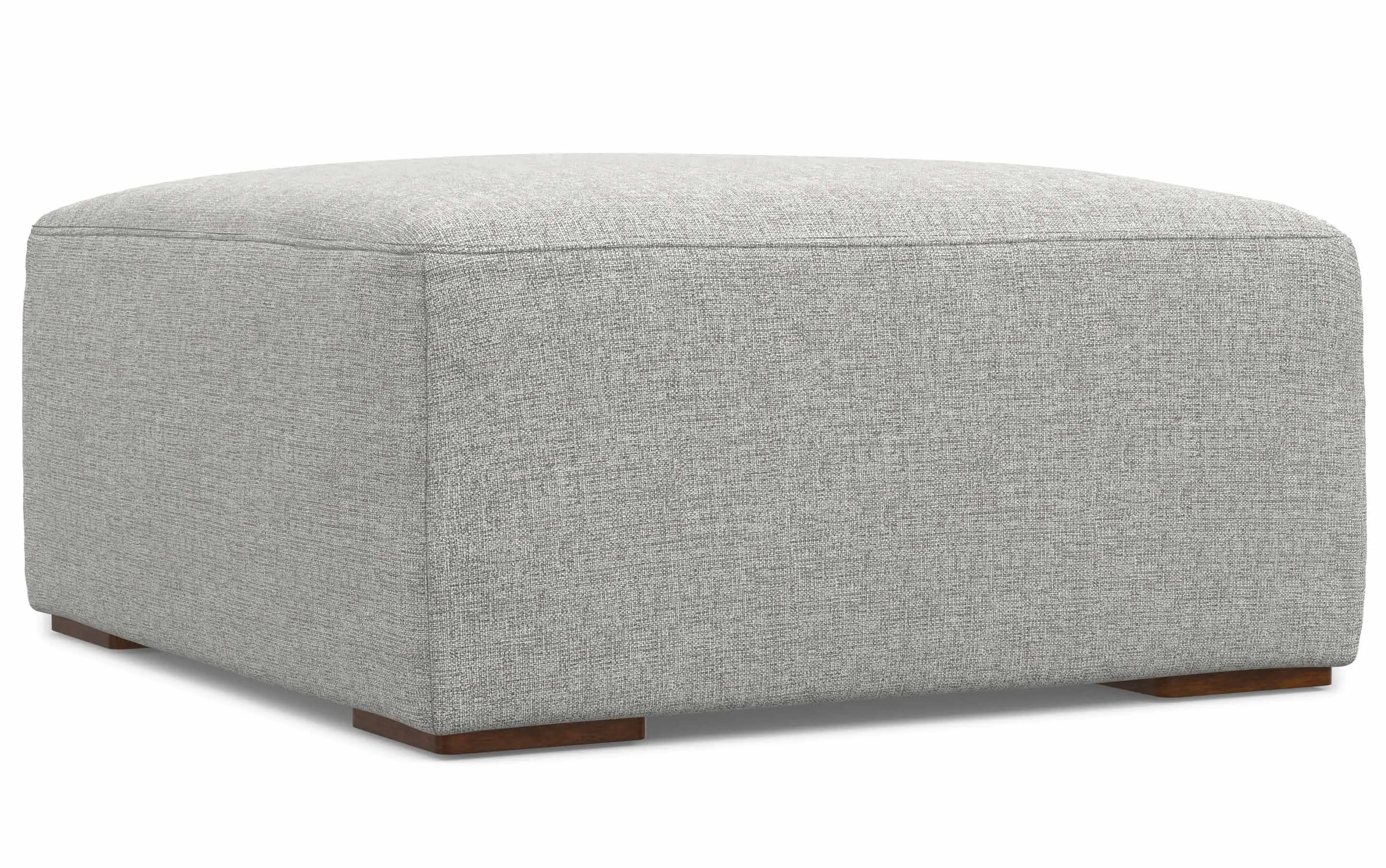 Rex Ottoman in Performance Fabric