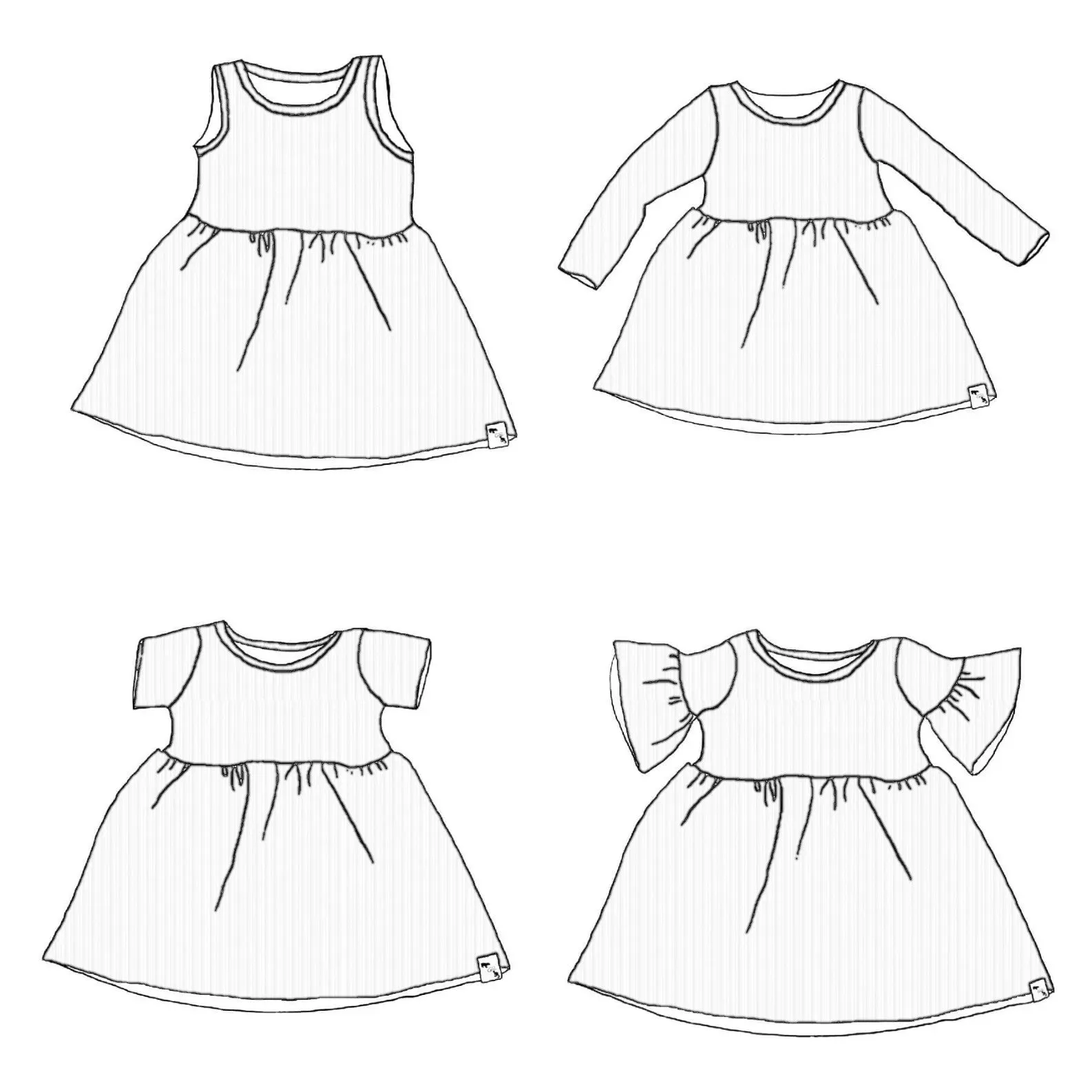 RIB KNIT - Play Dress