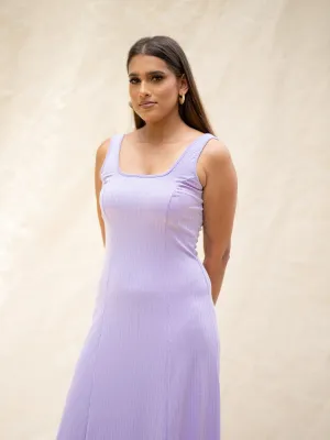 Rib Maxi Dress
