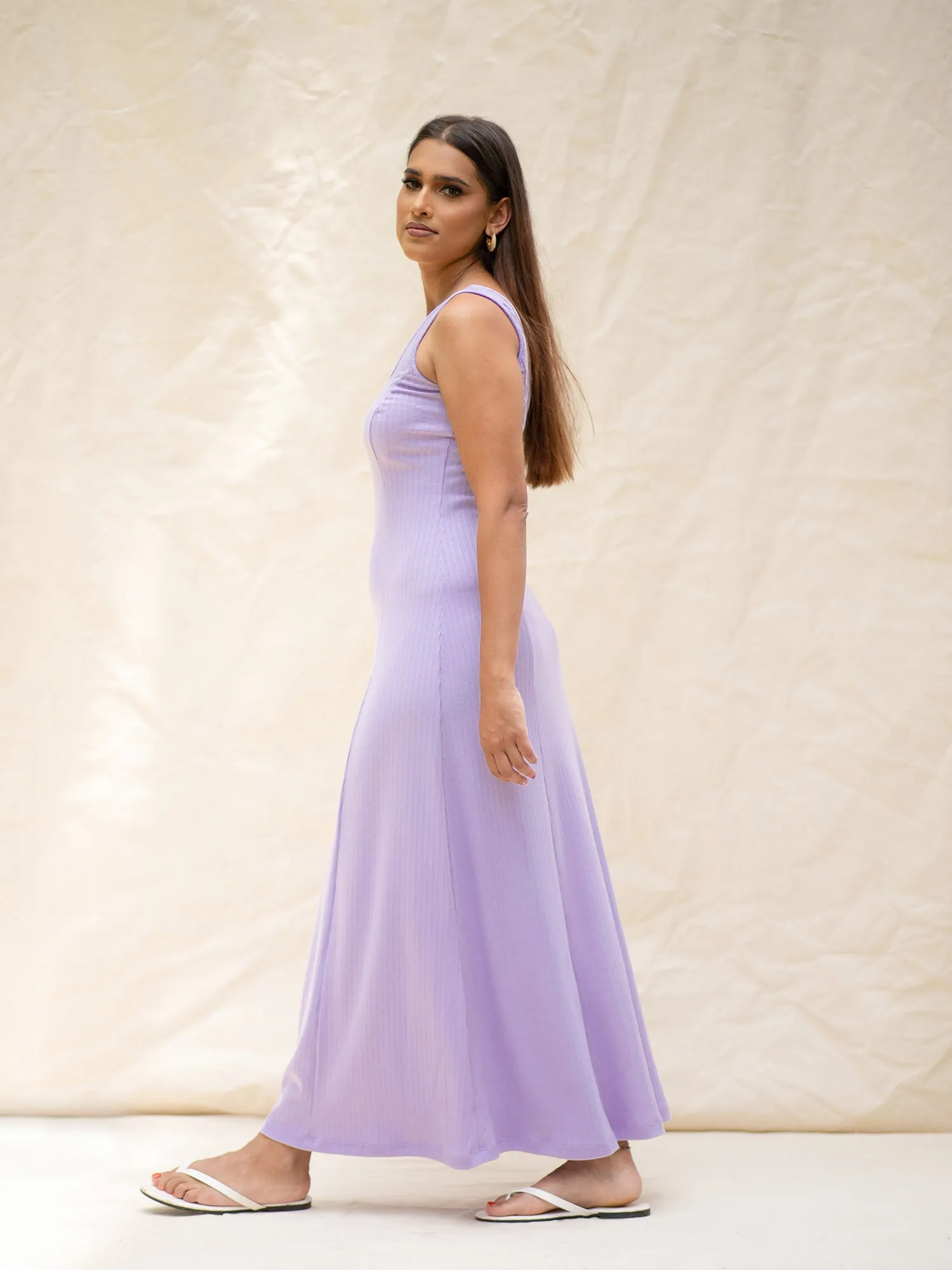 Rib Maxi Dress