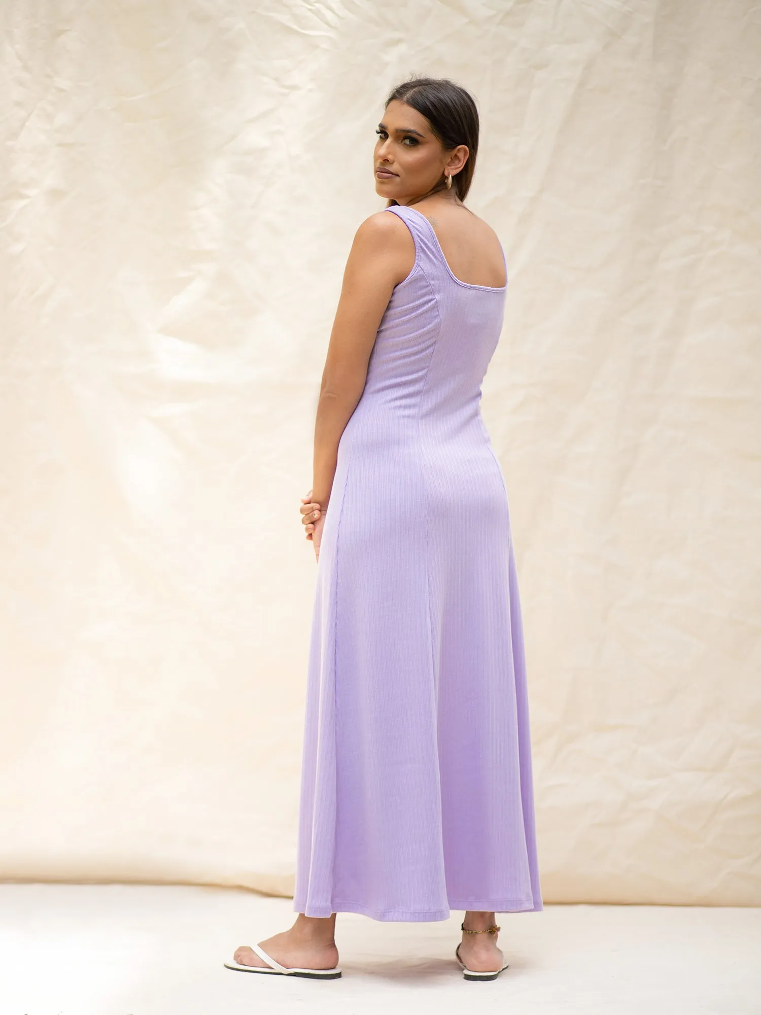 Rib Maxi Dress
