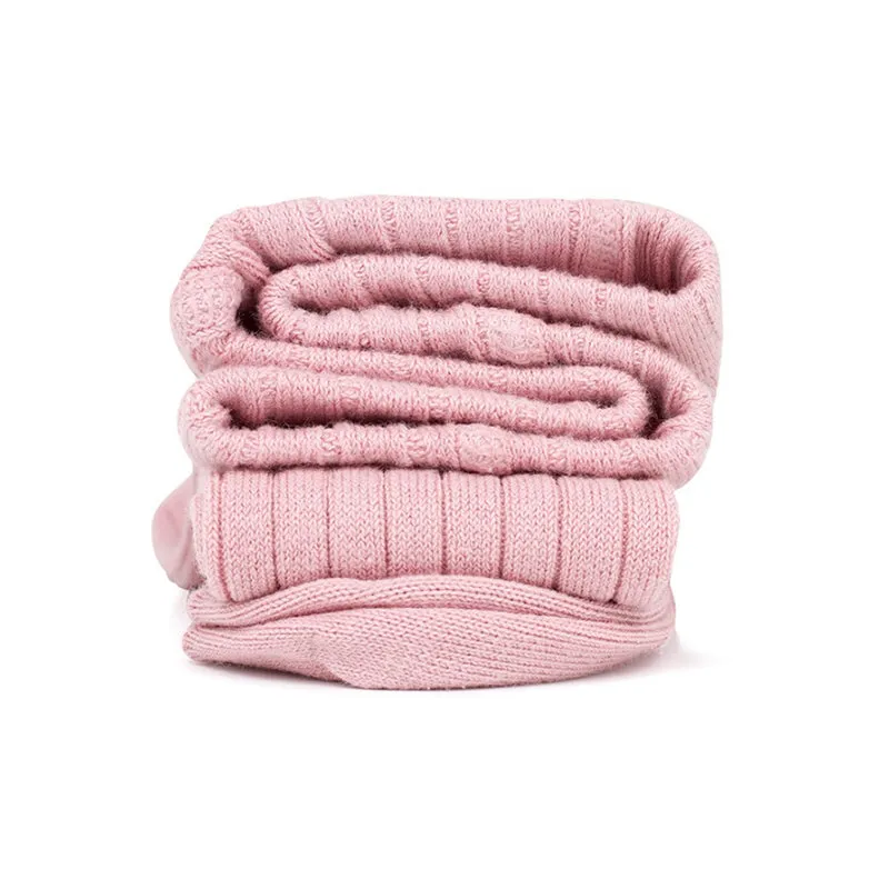 Ribbed Tights Dusty Pink