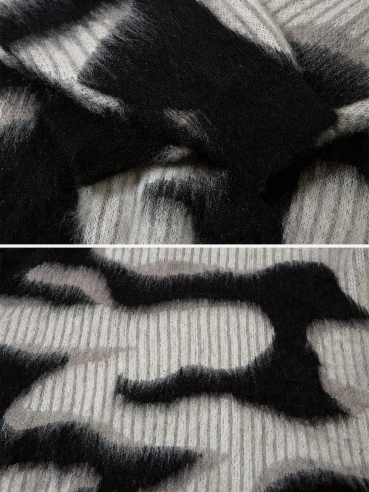 Rimiro - Contrast Mohair Sweater