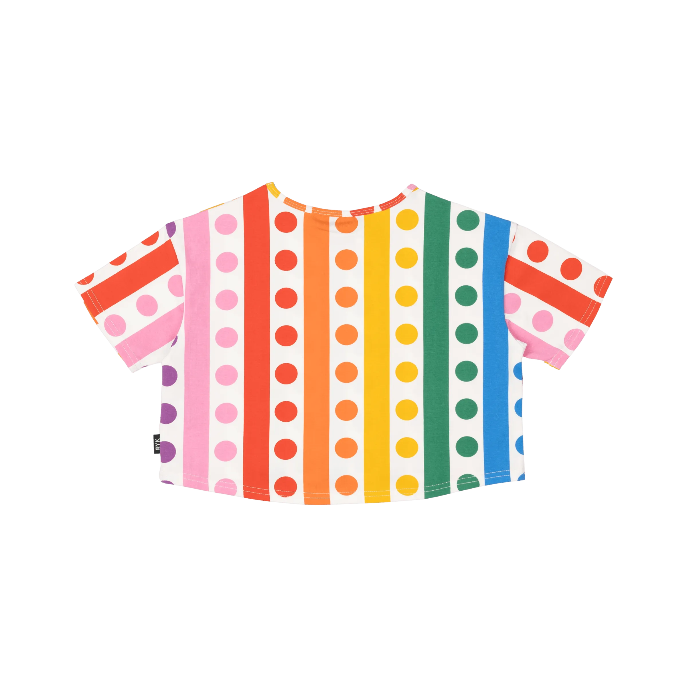 ROCK YOUR BABY RAINBOW DROPS BOXY T-SHIRT