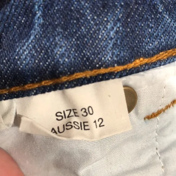 ROLLA'S 30 Dusters High Rise Slim Denim Shorts in Old Rip 0294