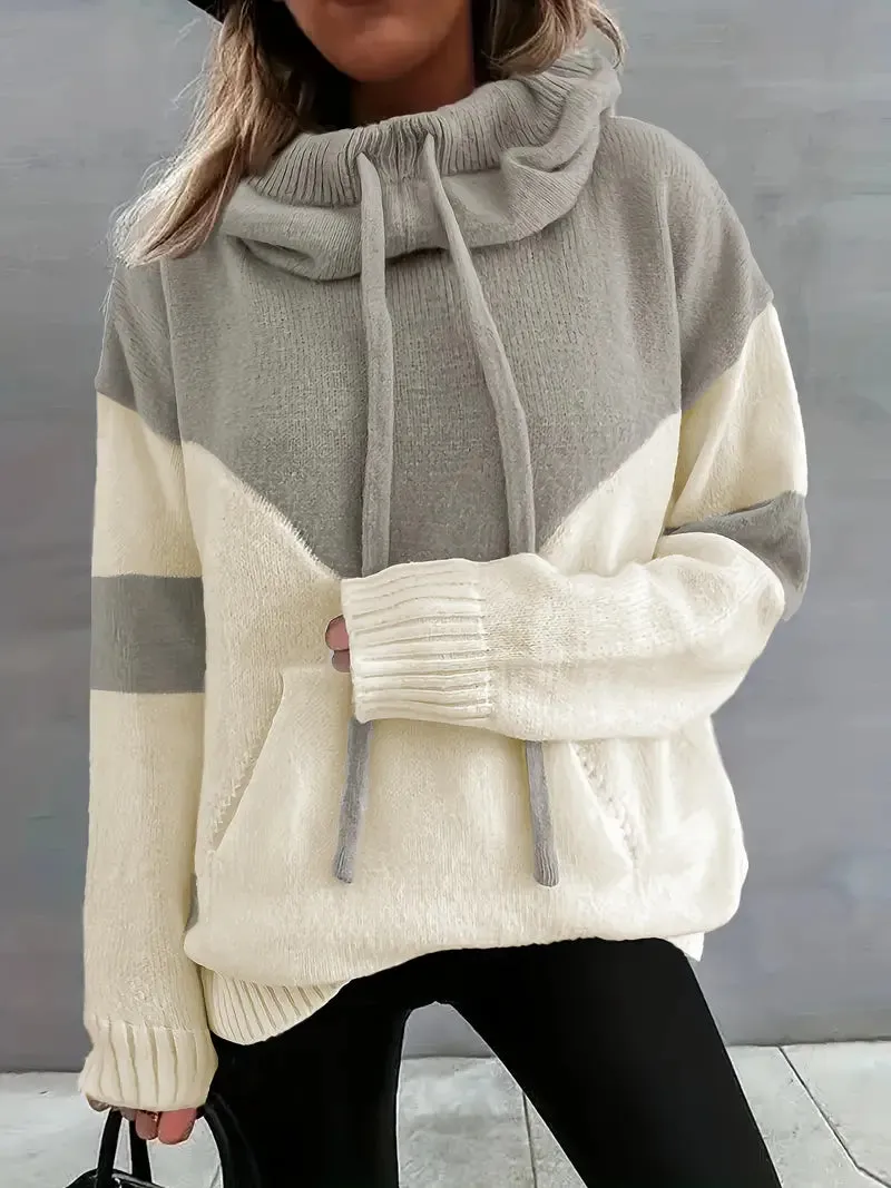RÍONA™ - Dual-Tone Cosy Hoodie