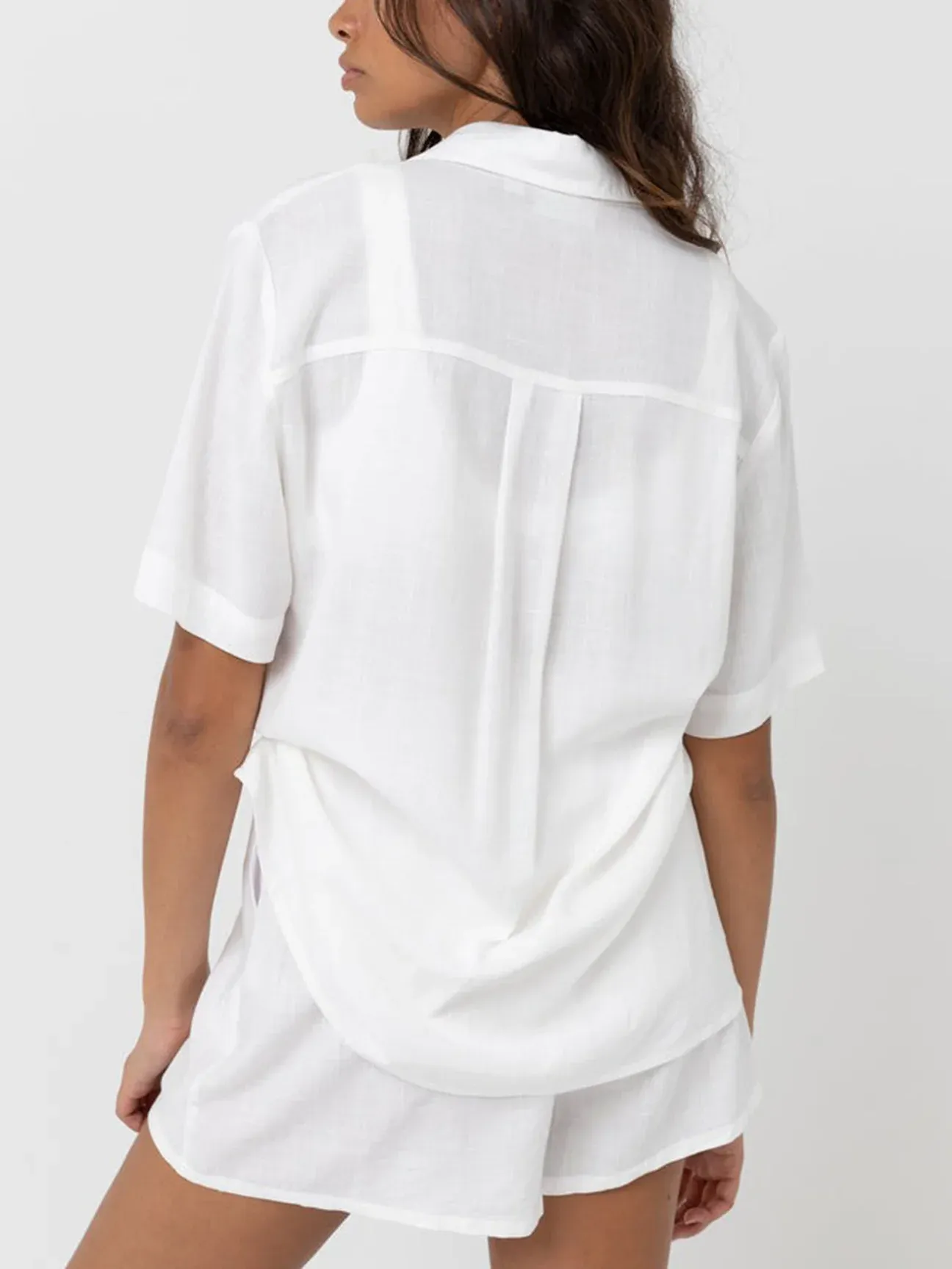Ryhthm - Classic Beach Short - White