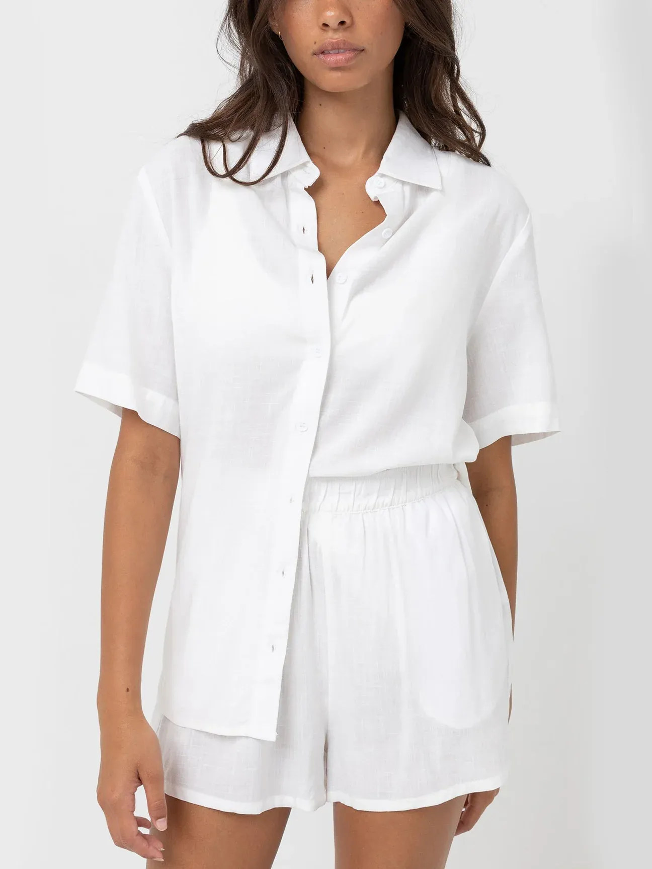 Ryhthm - Classic Beach Short - White