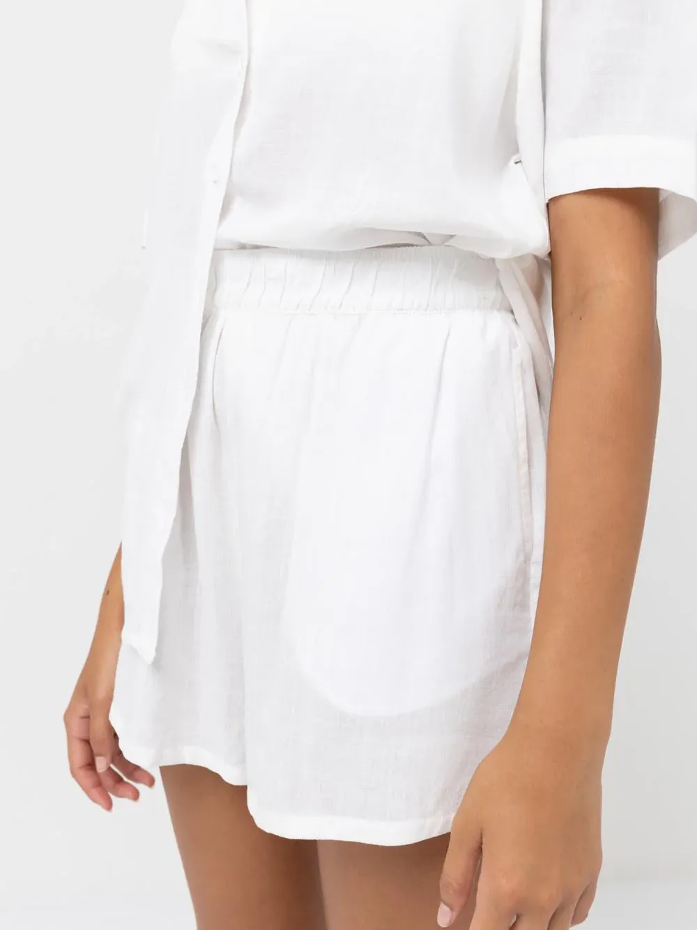 Ryhthm - Classic Beach Short - White