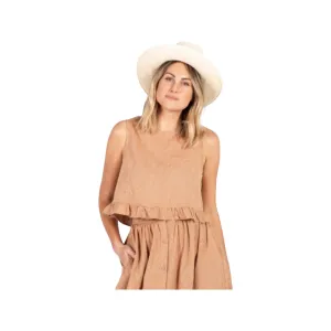 Rylee & Cru- Womens Oceanside Top- Bronze