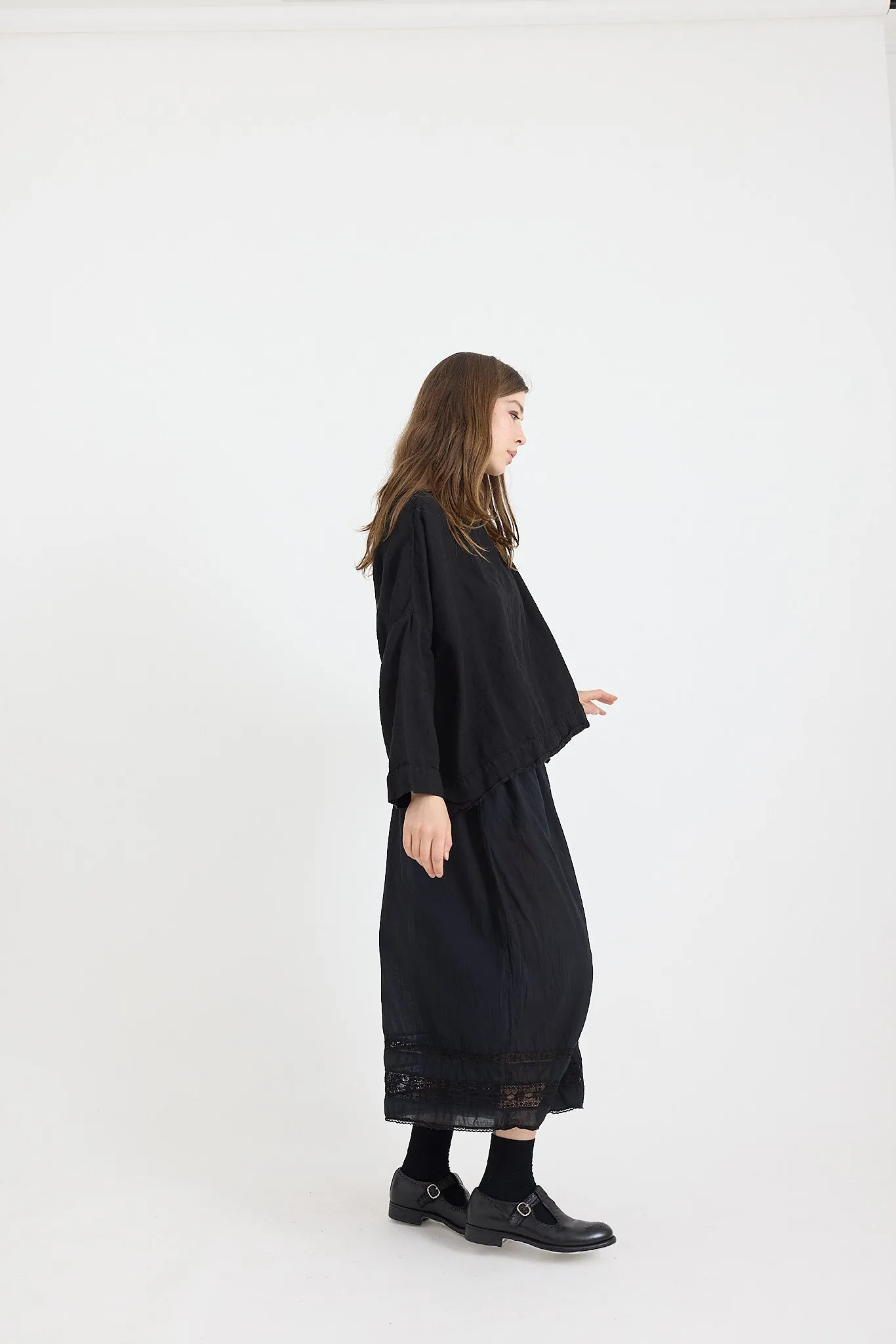 Sailor Boxy Top - Light Linen