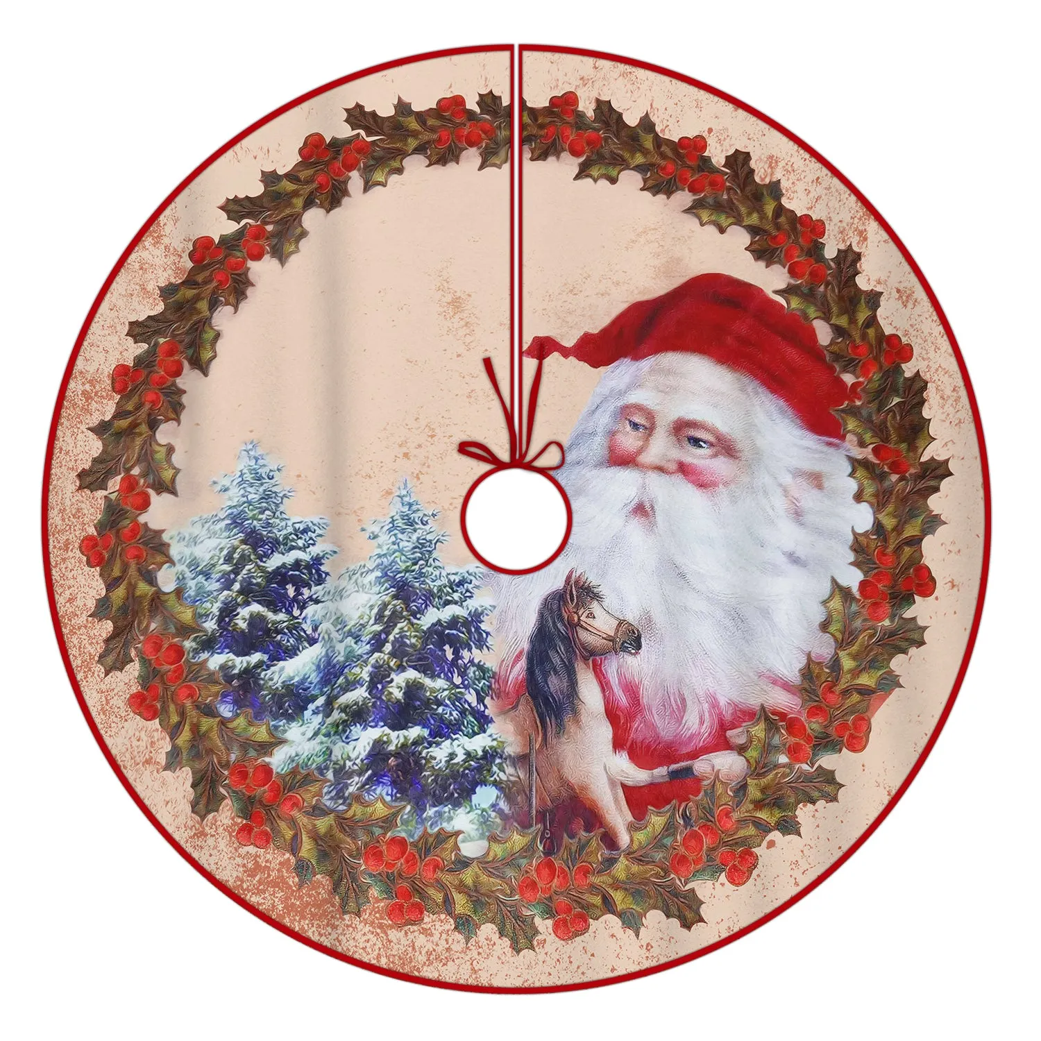 Santa Claus Christmas Tree Skirt - Fuly22