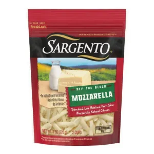 Sargento Mozzarella Cheese 8oz