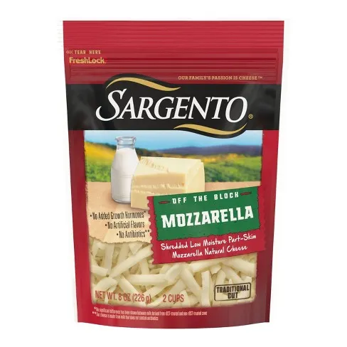 Sargento Mozzarella Cheese 8oz