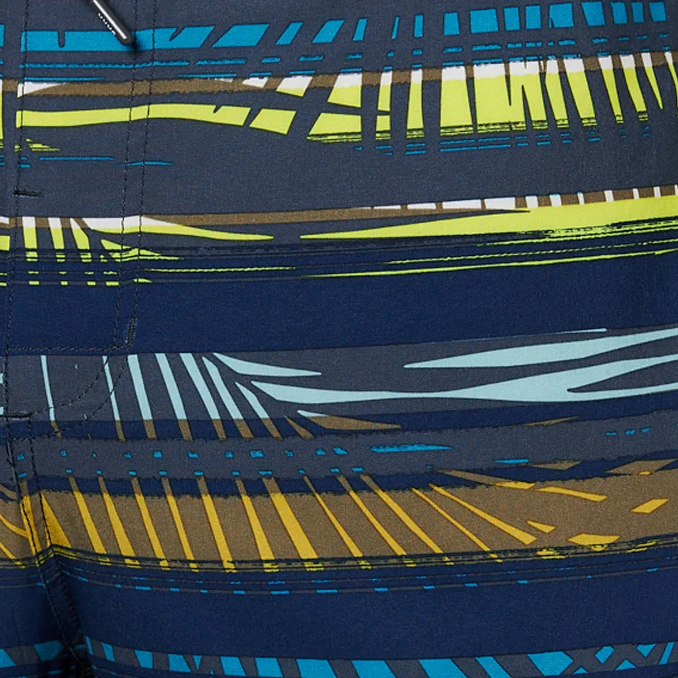 Saxx Mens Betawave 7" Swim Shorts -  Shade Stripe - Multi