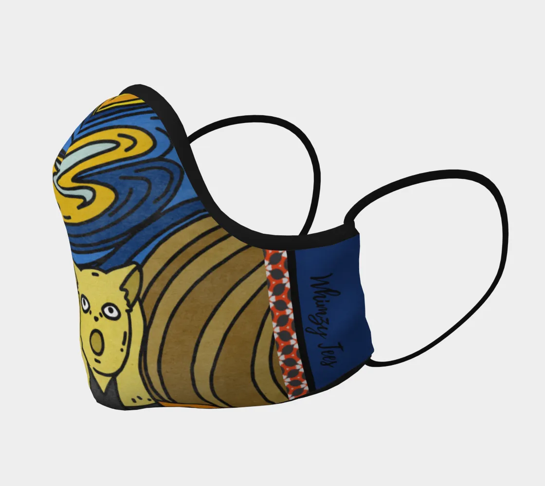 Scaredy-Cat Face Mask