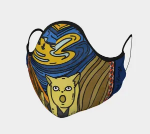 Scaredy-Cat Face Mask