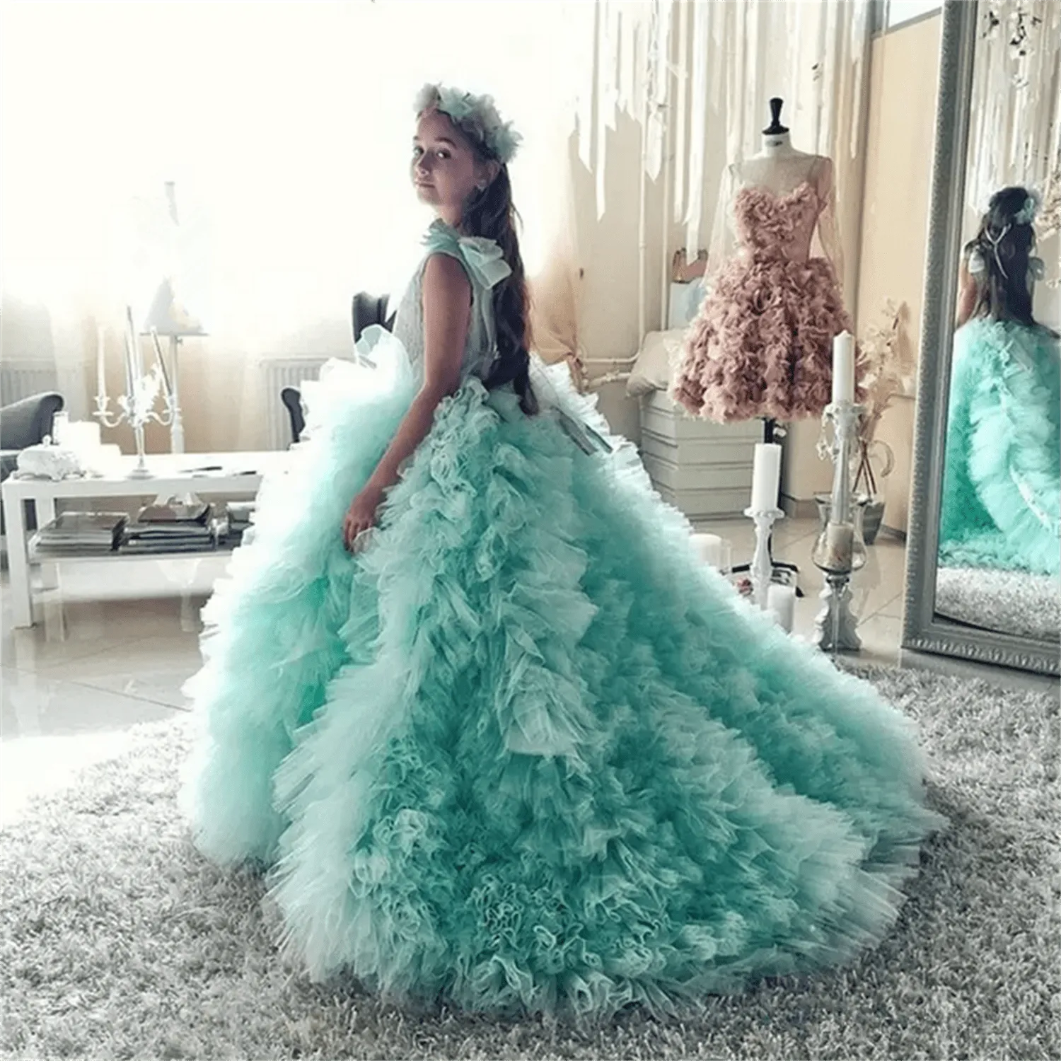 Sea Foam Stormy Dress