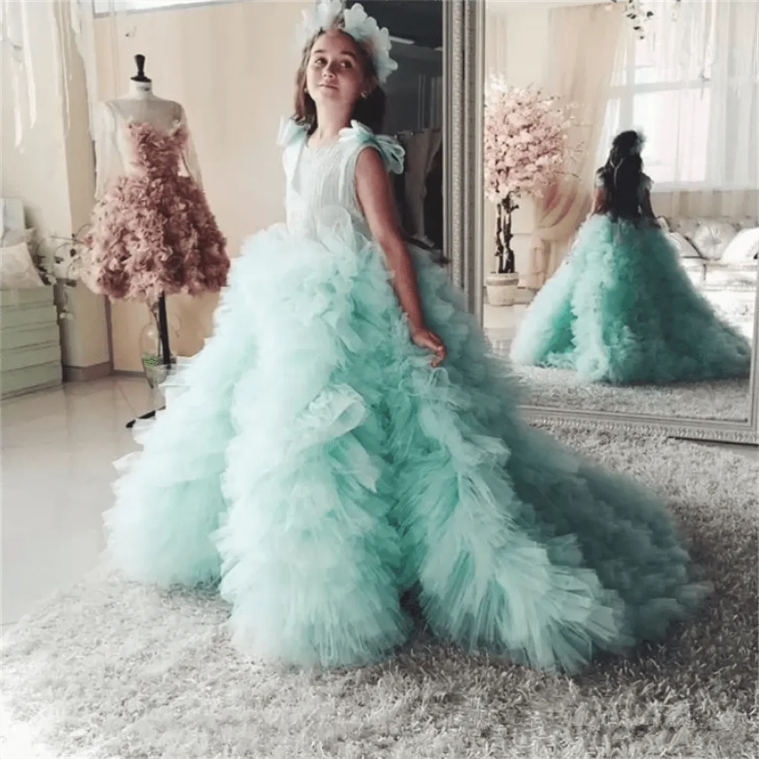 Sea Foam Stormy Dress