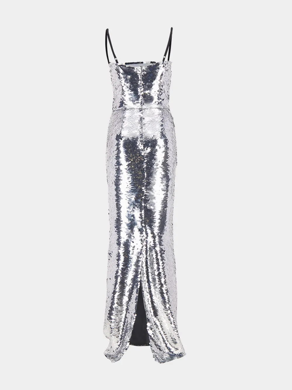 Sequin Silver Dress