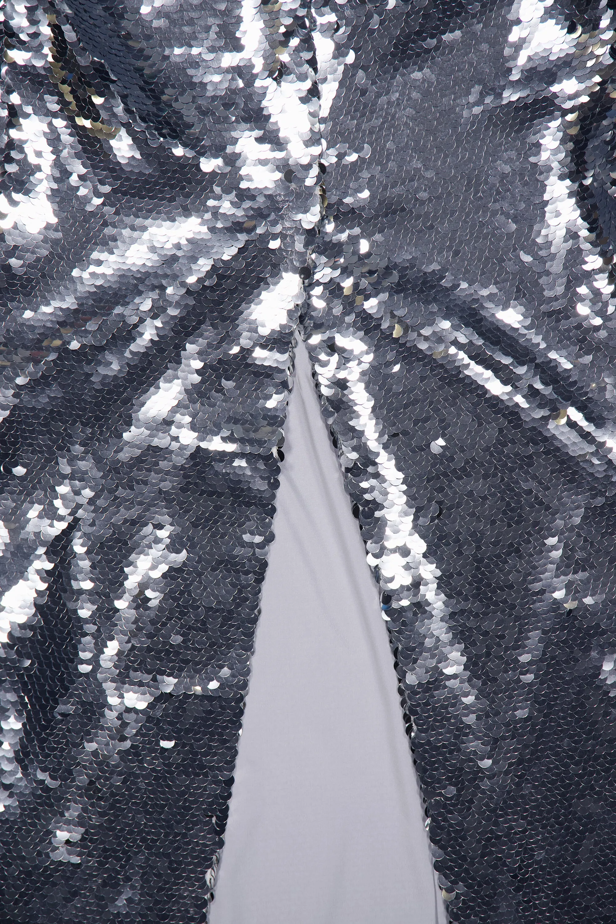 Sequin Silver Dress