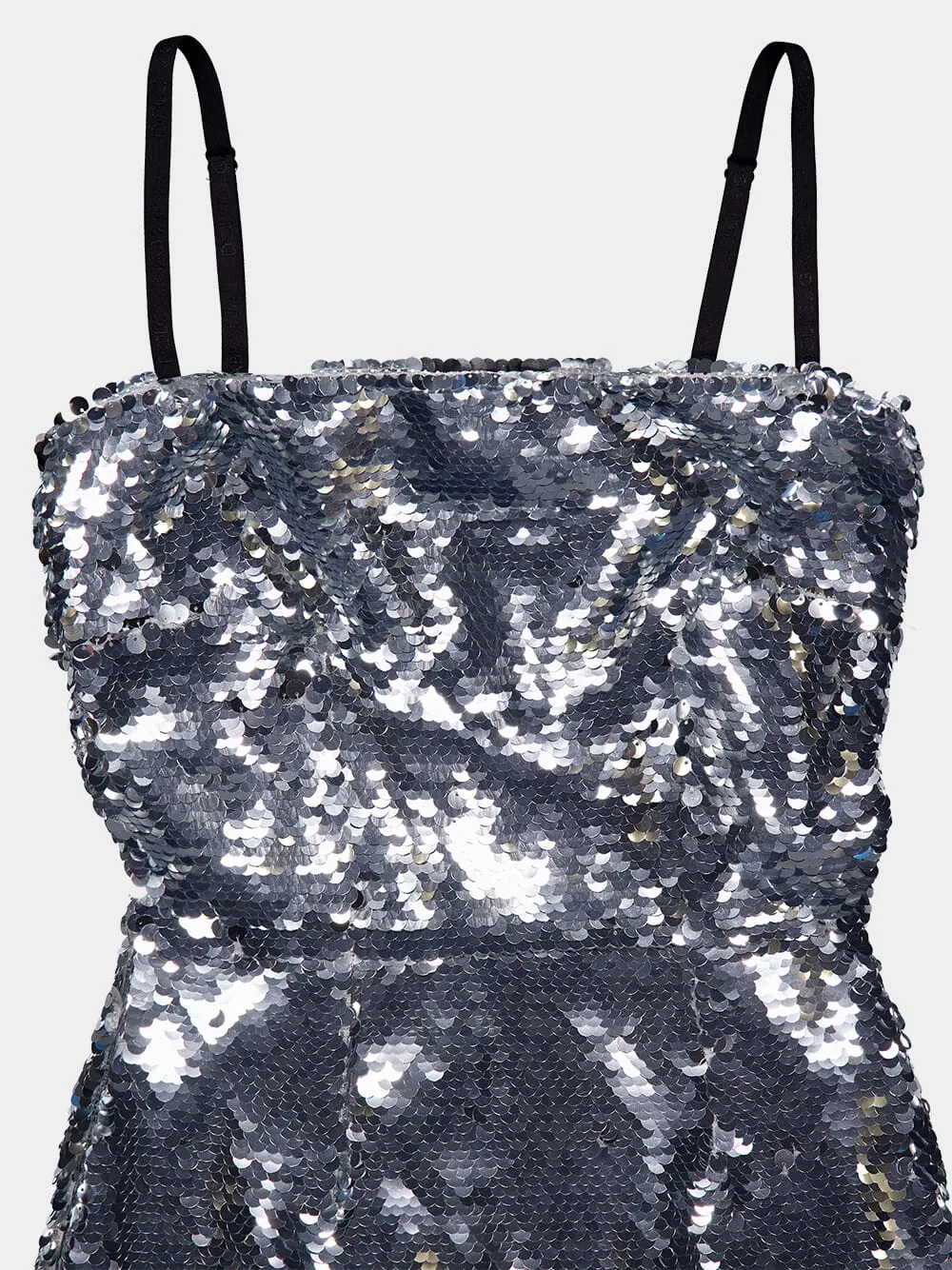 Sequin Silver Dress