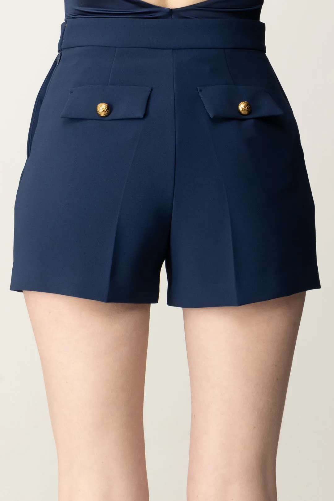 Shorts con Morsetto e Patte
