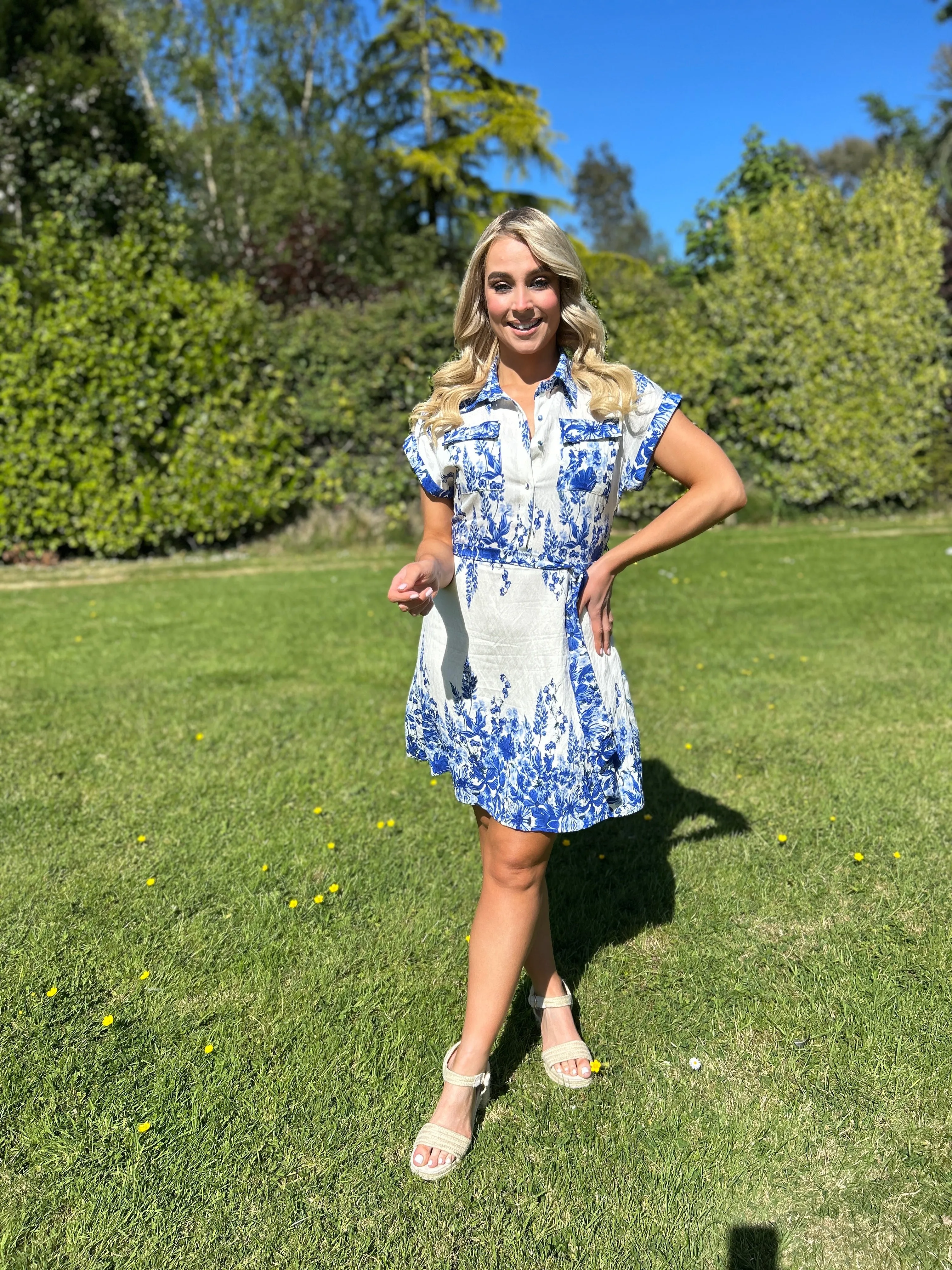Sicily Floral Mini Dress