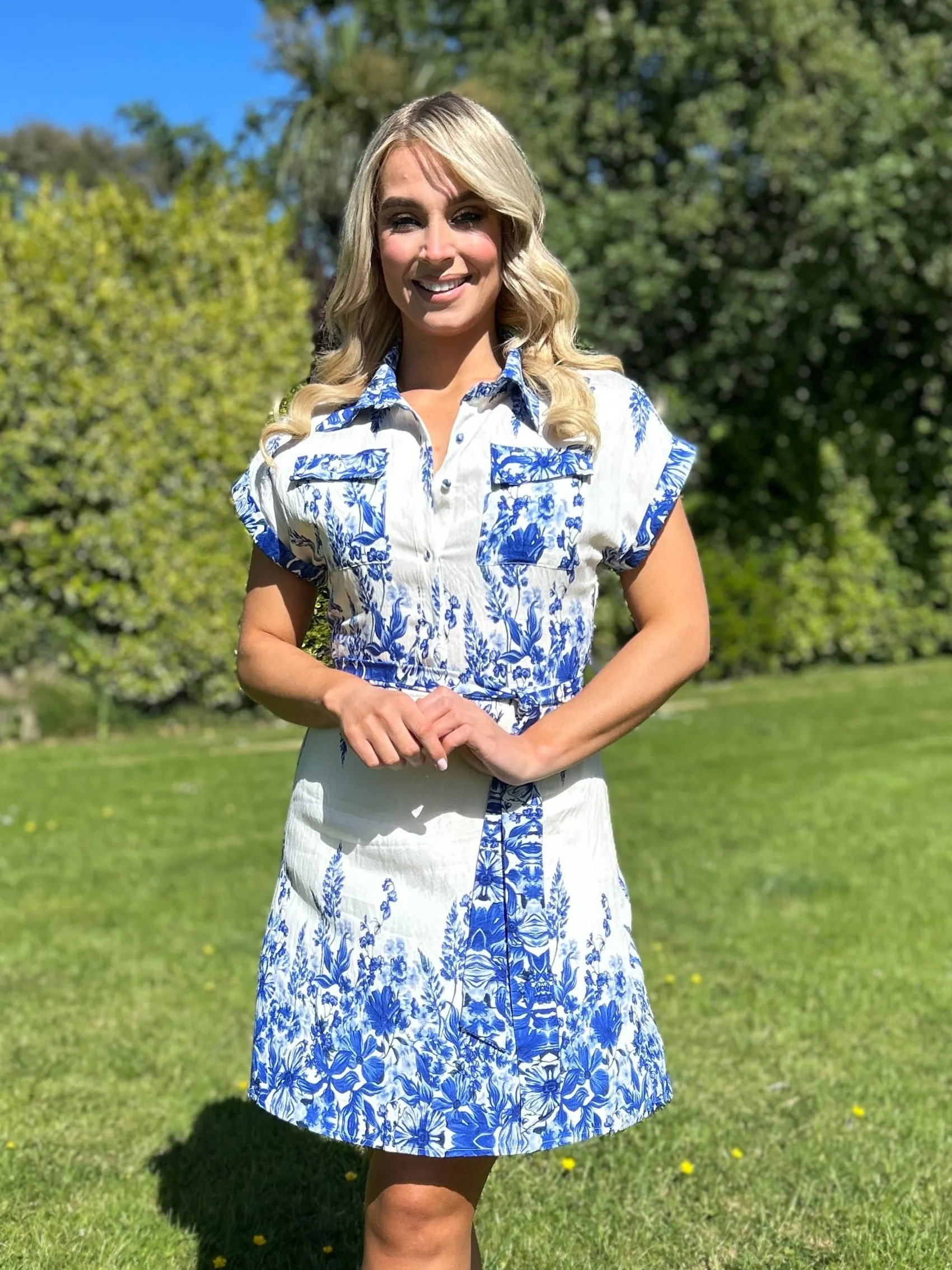 Sicily Floral Mini Dress