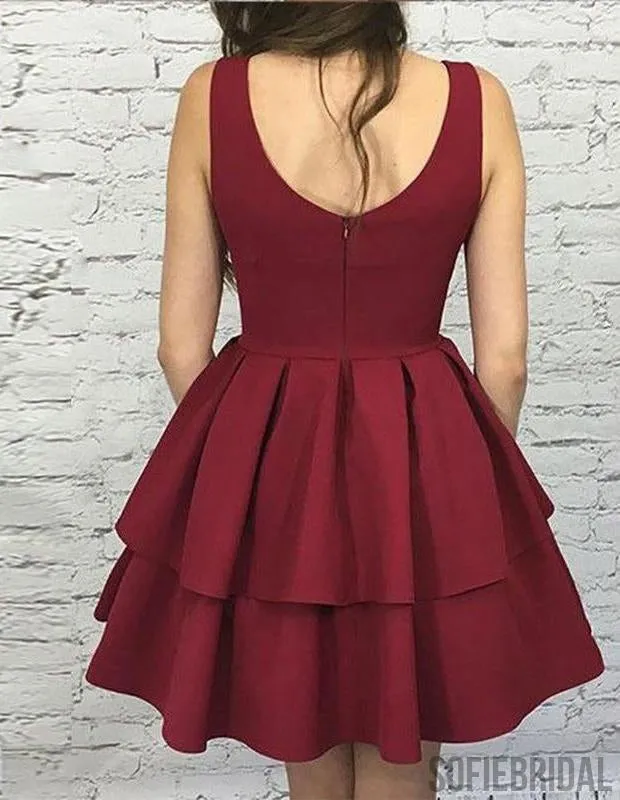 Simple Lovely Homecoming Dresses, Cheap Homecoming Dresses, Short Prom Dresses, SF0112
