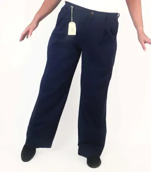 SÜK Workwear navy slim pant size 18