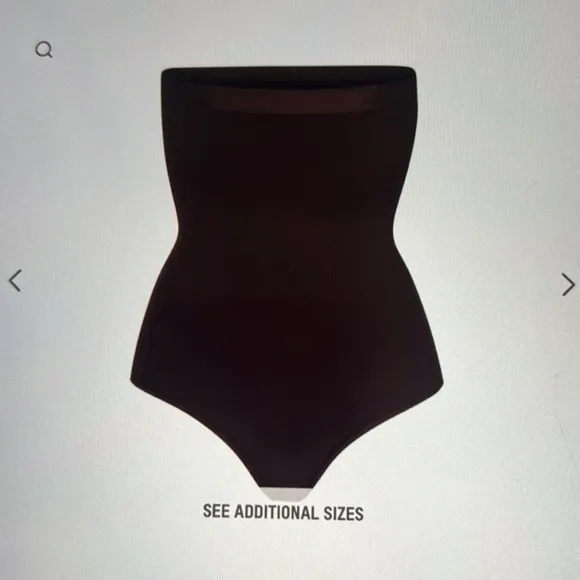 Skims Barely There High Waist Thong