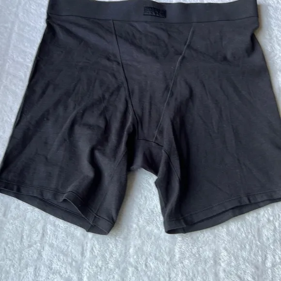 SKIMS Boyfriend Stretch Modal and Cotton-Blend Jersey Boxer Short