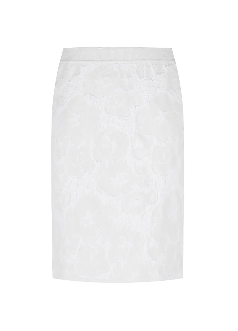 Skirt / JNBY Cotton Elastic Waist Skirt