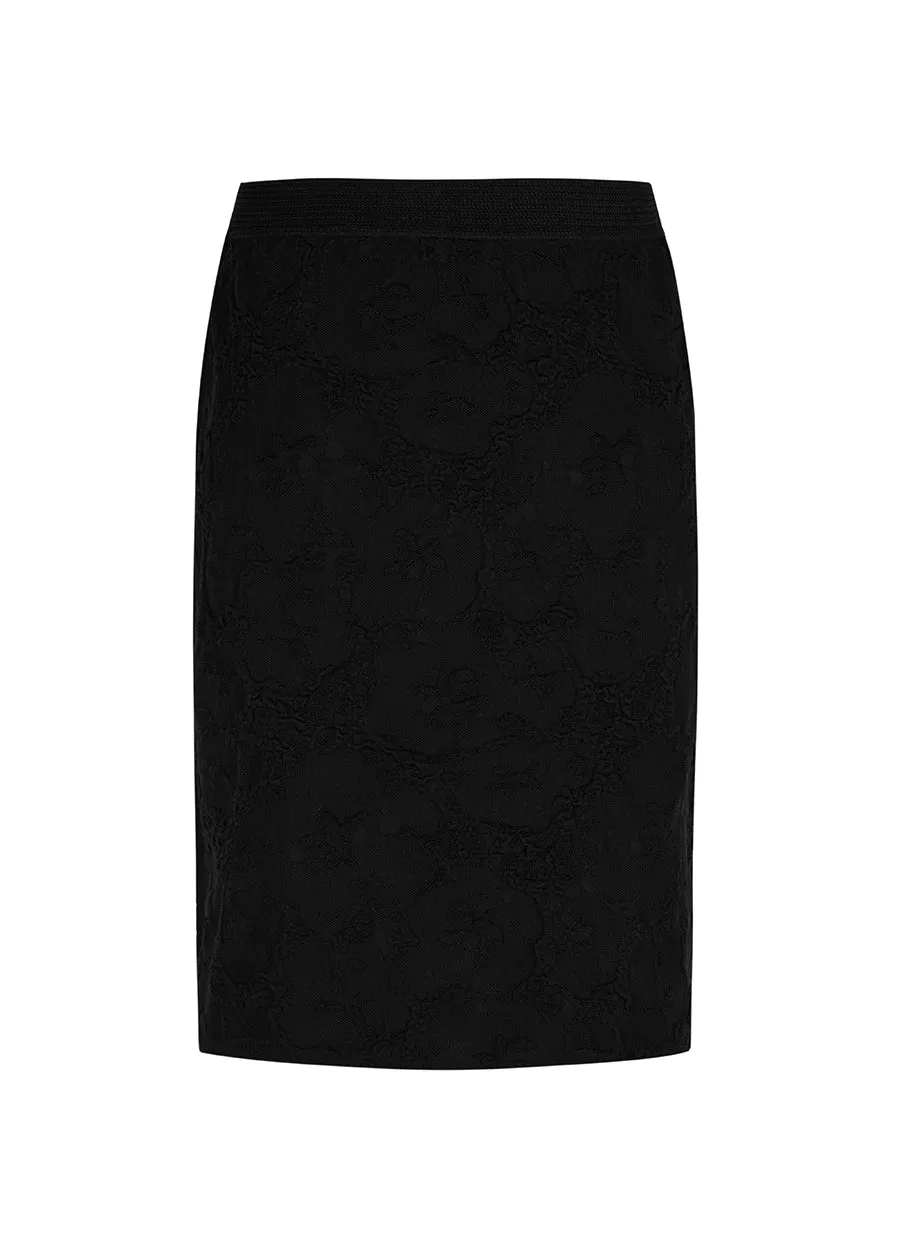 Skirt / JNBY Cotton Elastic Waist Skirt