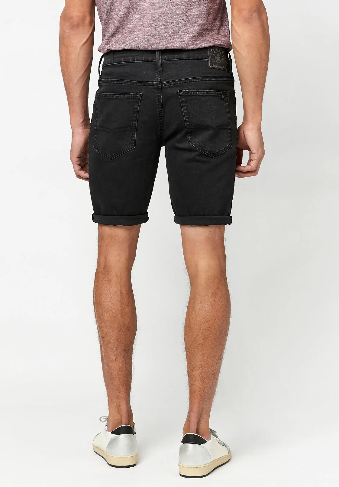 Slim Parker Men's Shorts in Black - BM22778