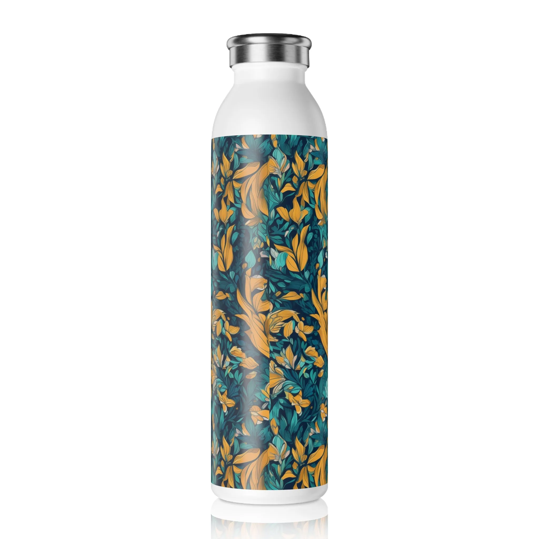 Slim Water Bottle - Bogdana Juizde Fora Ditsy Floral