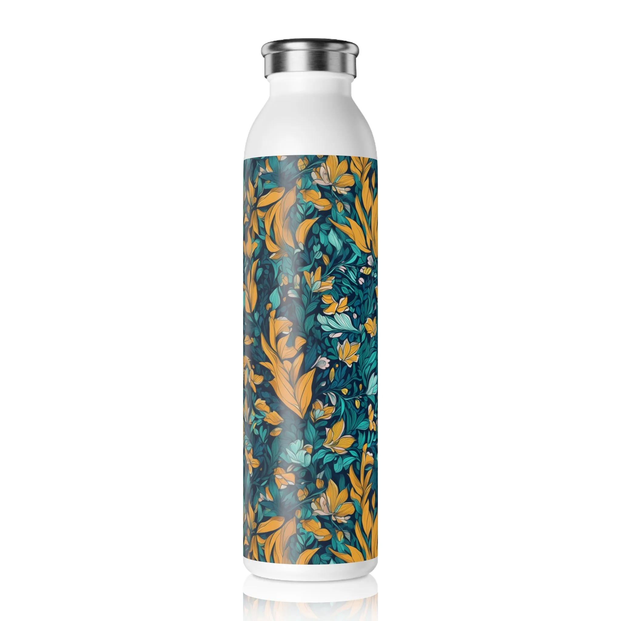 Slim Water Bottle - Bogdana Juizde Fora Ditsy Floral